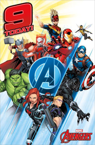Picture of 9 TODAY AVENGERS CARD